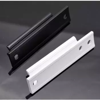 1шт дверная ручка 9*2*2см алюминиевый сплав красивая створка белый