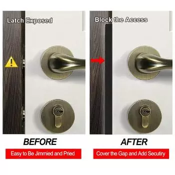 1шт дверная защелка защитная пластина откидная дверная защита дверная защелка защитная фурнитура нержавеющая сталь L-образная защелка защитная пластина