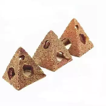 1шт египетские пирамиды каменная пещера украшение аквариум украшение террариум рептилия аквариум аксессуары