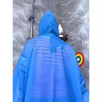 1шт EVA плащ для взрослых мужчин и женщин водонепроницаемый дождевик белый