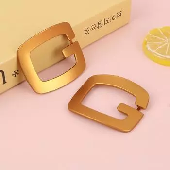 1шт G-образный глянцевый зажим для обуви Золотая обувь с пряжкой Туфли на высоком каблуке Туфли на плоской подошве Декор