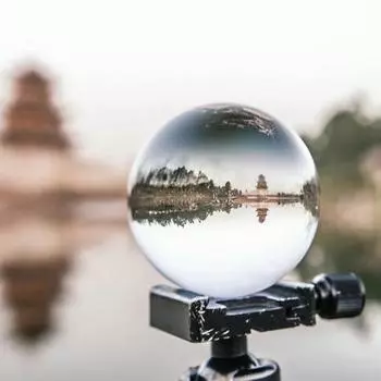 1шт гадание универсальный прозрачный хрустальный шар реквизит для фотографий гадальный шар 50mm