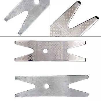 1шт гаечный ключ для гитары и баса 3,86x1,10 дюйма 98x28 мм серебристый