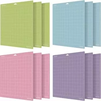 1шт гравировальная пластина сетка вязкой резки подложка гравировальный станок специальная прозрачная цветная подложка 325X345мм синий