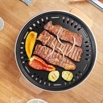1шт. Гриль для барбекю, домашний гриль, открытый кемпинг, угольная печь для барбекю, грили, сетчатая переносная бездымная сковорода для барбекю