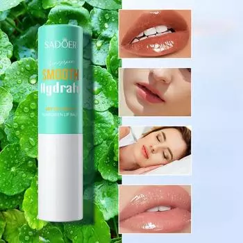 1шт губная помада солнцезащитный крем губная помада увлажняющий стойкий цвет естественная сексуальная помада против омертвевшей кожи белый