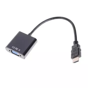 1шт HDMI мужской 1080P к VGA женский видеокабель шнур конвертер адаптер для ПК HDTV