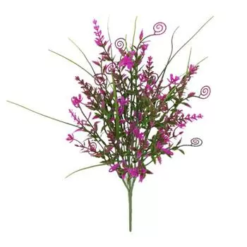 1шт искусственная трава пластик дома свадьба 5 веток моделирование растений DIY декор розы красного