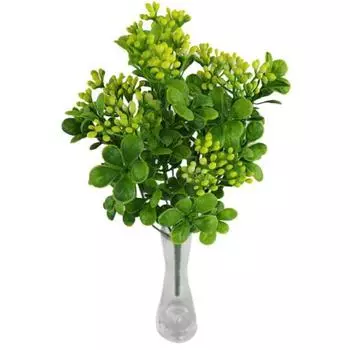 1шт искусственные фрукты цветок бонсай завод DIY свадьба настольный домашний декор розовый