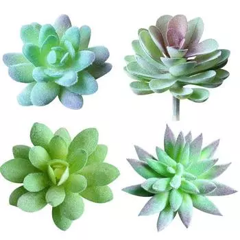 1шт искусственные суккулентные растения сад реалистичные DIY домашний офис бонсай декор