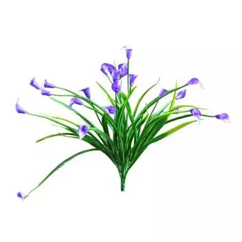 1шт искусственный цветочный сад DIY этап партии дома свадьба фестиваль ремесло декор белый