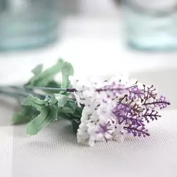 1шт искусственный цветок лаванды сад DIY этап партия свадьба фестиваль декор светло-фиолетовый