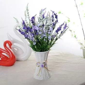 1шт искусственный цветок лаванды сад DIY партия дома свадьба ремесло стол декор темно-фиолетового