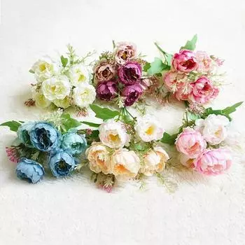 1шт искусственный цветок пион домашний сад свадьба DIY фотография реквизит декор