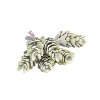 1шт искусственный цветок сосновая шишка DIY сад этап вечеринка дома свадьба ремесло декор белый
