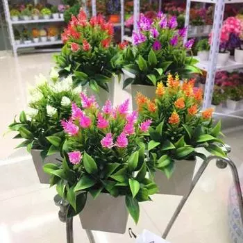 1шт искусственный мини-сосновый сердечник бонсай растение в горшке пейзаж домашний сад декор молочный белый