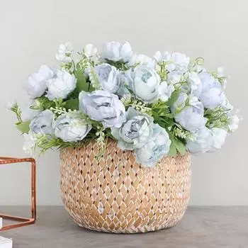 1шт искусственный пион поддельные цветок дома свадьба мебель украшения