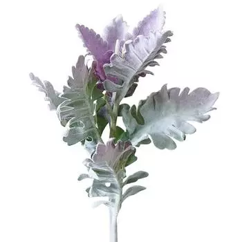 1шт искусственный Senecio Cineraria поддельные растения фото реквизит DIY домашний офис декор