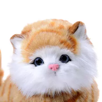 1шт изысканное качество изготовления яркие очаровательные плюшевые электрические игрушки для кошек для детей