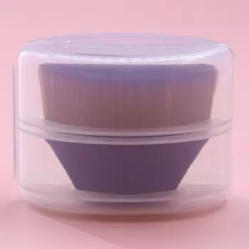 1шт кисть для тональной основы непудровая рассыпчатая пудра косметические инструменты консилер 4.8cm*3.9cm*3.2cm чёрный