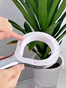 1шт кольцевая насадка для душа высокого давления для ванной комнаты, усиливающая насадку для душа с эффектом дождя, для путешествий, водосберегающие аксессуары для ванной комнаты