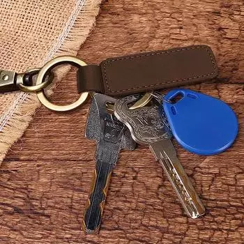 1шт кожаный брелок стильный\t тег простые аксессуары многоцветный автомобильный брелок брелок подарки