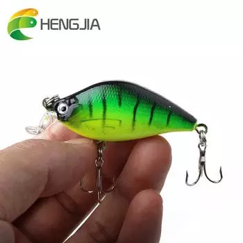 1шт кривошипная приманка лодка HENGJIA жесткие приманки пластиковые воблер рыболовные снасти