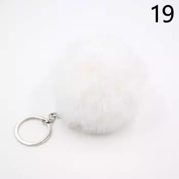 1шт кулон женский меховой шар мягкий брелок кулон ювелирные изделия брелок мех пушистый украшение