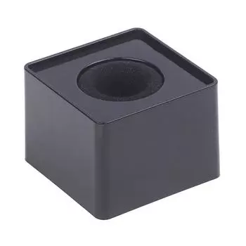 1шт квадратный микрофон флаг микрофонная станция куб интервью квадратная коробка держатель декор чёрный