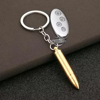 1шт латунные аксессуары имитация кулона пуля рюкзак ушная ложка брелок аксессуары тыква портативная модель подарок