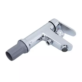 1шт латунный серебристый/черный квадратный кран для раковины, умывальник с горячей и холодной водой, ванная комната, мытье волос, резьба G1/2