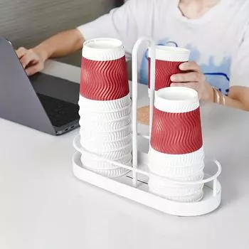 1шт лоток для хранения в ванной комнате, одноразовый стаканчик для столешницы, держатель для мыла, стильный подстаканник, аксессуары для ванной комнаты, хранилище для ванны и органайзер белый