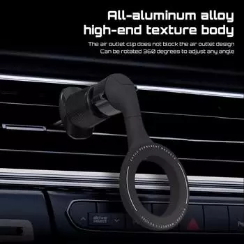 1шт магнитный держатель для телефона для автомобиля автомобильный держатель сильный магнит крепление для телефона на вентиляционное отверстие для iPhone12 и выше N8I7