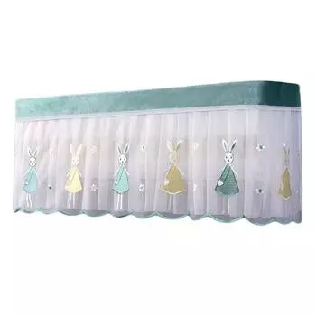 1шт марлевая занавеска для кондиционера, чехол для настенного кондиционера, пылезащитный чехол, противопылевой чехол 88cm