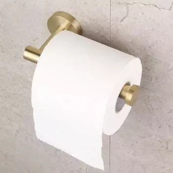 1шт матовый золотой держатель для туалетной бумаги водонепроницаемый держатель для туалетной бумаги для ванной комнаты аксессуары держатель для рулона туалетной бумаги чёрный