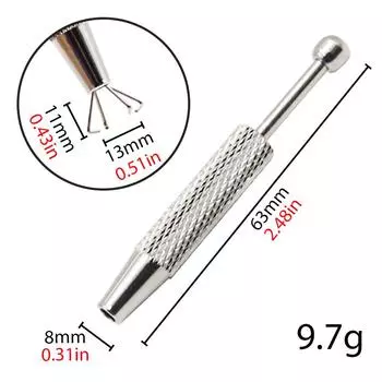 1шт медный 63мм захват для драгоценных камней электронные компоненты ювелирные изделия сломанные алмазные ювелирные изделия набор зажимных инструментов с четырьмя когтями