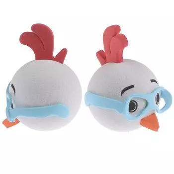 1шт милые очки курица автомобильная антенна ручка Топпер воздушный шарик из Евы Декор игрушка в подарок