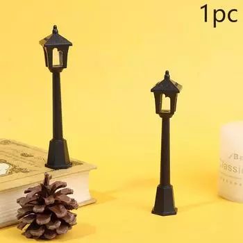 1шт мини-лампы уличные фонари микроскопическая модель для миниатюрного декора кукольного домика