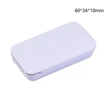 1шт мини-железный ящик с крышкой ящик для хранения свадебные портативные жестяные коробки контейнер чёрный