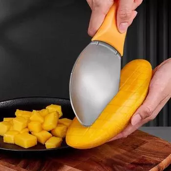 1шт многофункциональная ложка для чистки фруктов манго разделитель мяса резак кухонные гаджеты фрукты арбуз резка копание гаджеты