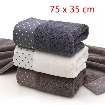 1 шт. модное пляжное полотенце с высокой впитывающей способностью домашний текстиль полотенце для лица для взрослых ванная комната мягкий хлопок темно-синий