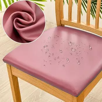 1шт модный чехол для стула из искусственной кожи водонепроницаемый маслостойкий чехол для подушки стул Protecotor товары для дома