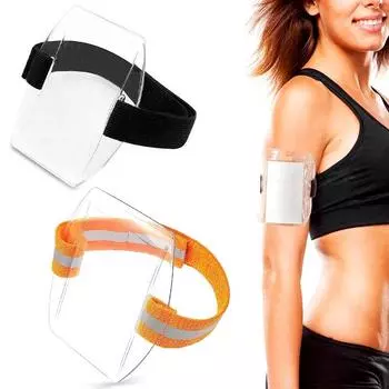 1шт модный держатель для карт из полиэстера на запястье ПВХ пластиковый держатель для карт из полиэстера на запястье