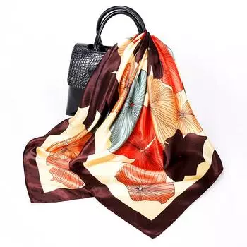 1шт модный принт повязка на голову большой носовой платок квадратный шарф принт повязка на голову большой носовой платок