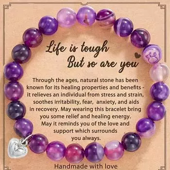 1шт модный женский браслет из бисера любовь сердце кулон браслет ювелирный подарок