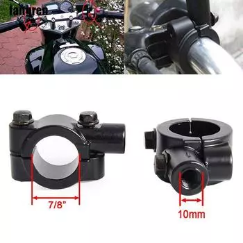 1шт мотоцикл крепежная рама для зеркала на руле Рама зеркала заднего вида B3;M10 25mm чёрный