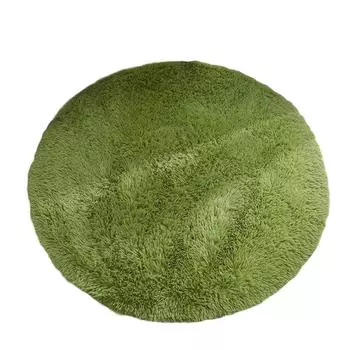 1шт моющийся пушистый ковер плюшевый коврик на пол длинный плюшевый большой размер мягкое украшение для спальни 40cm белый