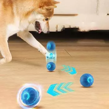 1шт мяч для собак, автоматический прыгающий мяч для собак, предметы первой необходимости для щенков, вибрирующий мяч для собак, день рождения собаки, интерактивные игрушки для собак