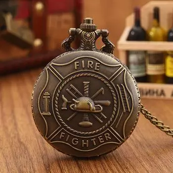 1шт мужские ретро кварцевые карманные часы, идеальный выбор для подарков мужчинам