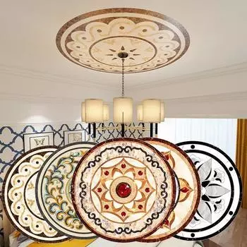 1шт наклейки на потолочный светильник креативные потолочные наклейки самоклеящиеся обои украшение дома паркет настенные наклейки гостиная